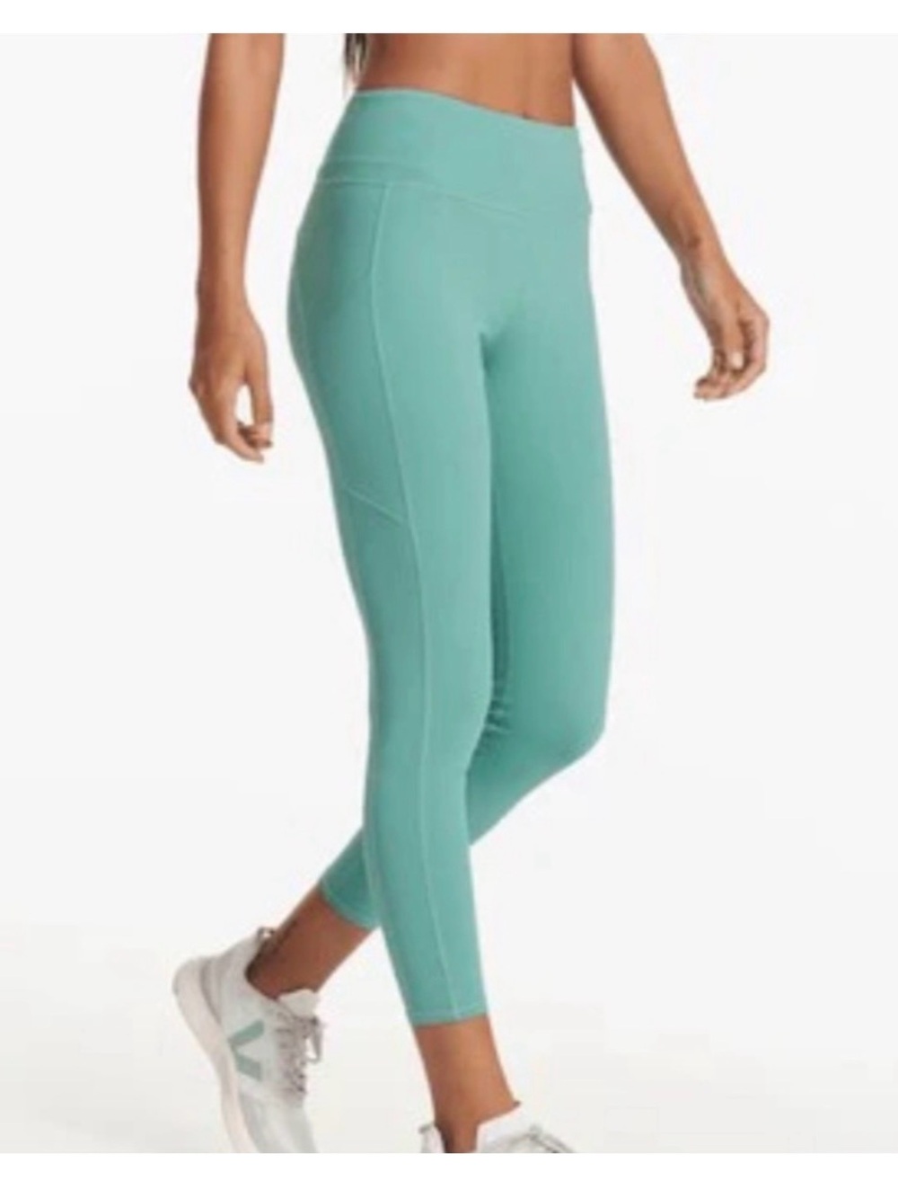 Vuori stride pocket leggings teal green size XS